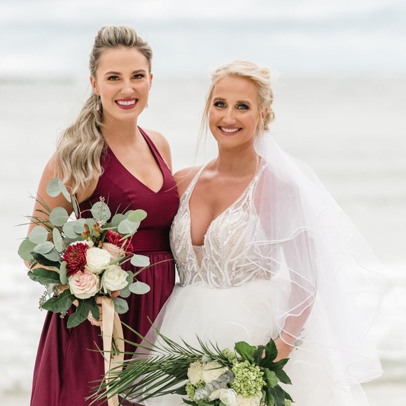 Hayley Paige- blush bridal gown - Picture 9 of 16